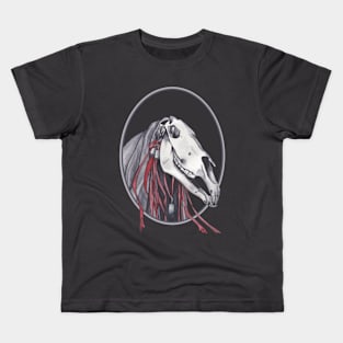 Mari Lwyd - Dark Kids T-Shirt